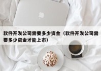 软件开发公司需要多少资金（软件开发公司需要多少资金才能上市）